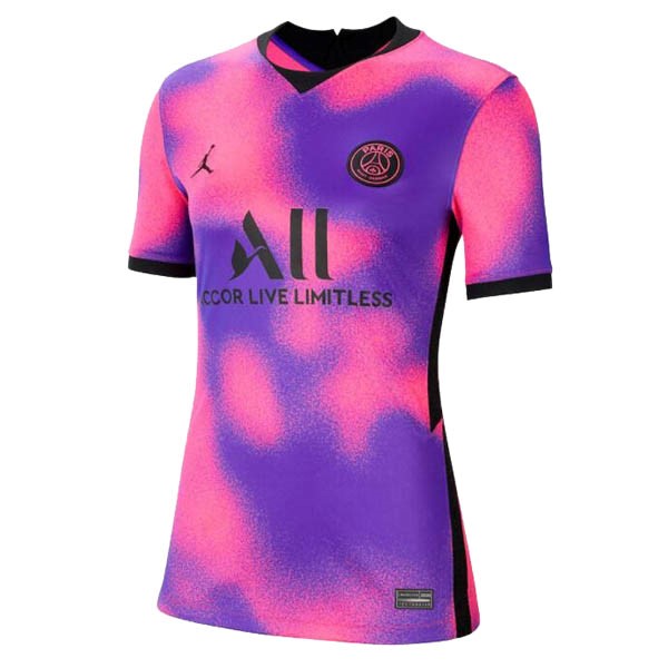 Camiseta Paris Saint Germain 4ª Mujer 2020/21 Purpura